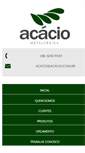 Mobile Screenshot of acacio.com.br