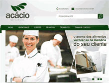 Tablet Screenshot of acacio.com.br